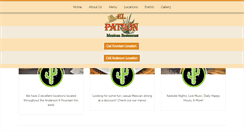 Desktop Screenshot of elpatronmexicano.com